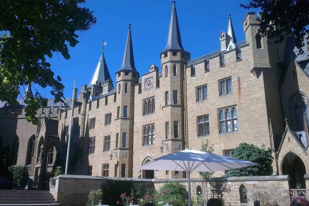 Hohenzollern castle- one of Germany's best fairytale castles. Here's everything you need to know to plan your visit to one of the most beautiful castles in Europe- map included! #hohenzollern #castles #germany 