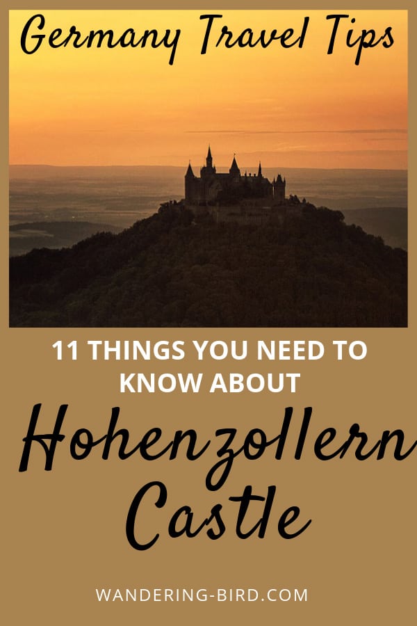 Hohenzollern castle- one of Germany's best fairytale castles. Here's everything you need to know to plan your visit to one of the most beautiful castles in Europe- map included! #hohenzollern #castles #germany 