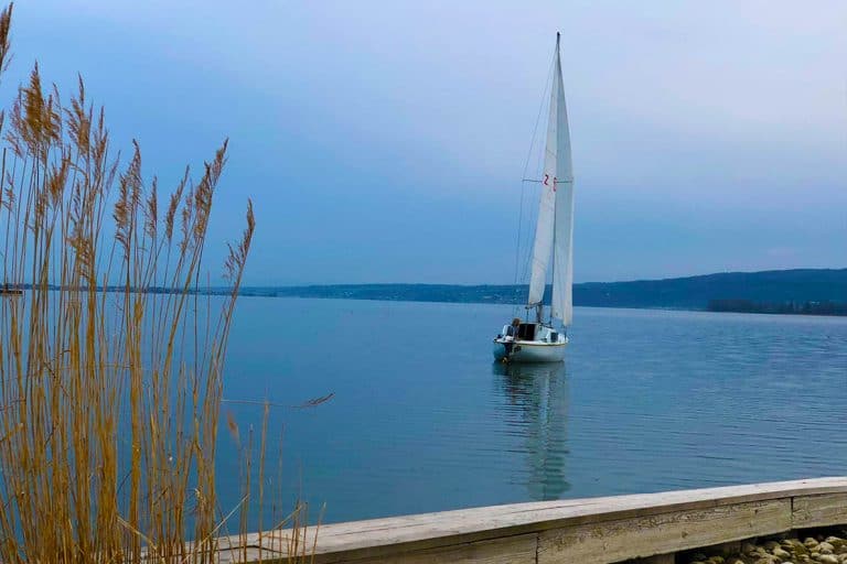 Road Trip by Lake Constance Germany. Such a beautiful place to include in your road trip- Lake Constance, Germany. #germany #lakeconstance #roadtrip #tour #motorhome #vanlife #wanderingbird #lake #stellplatz #camping