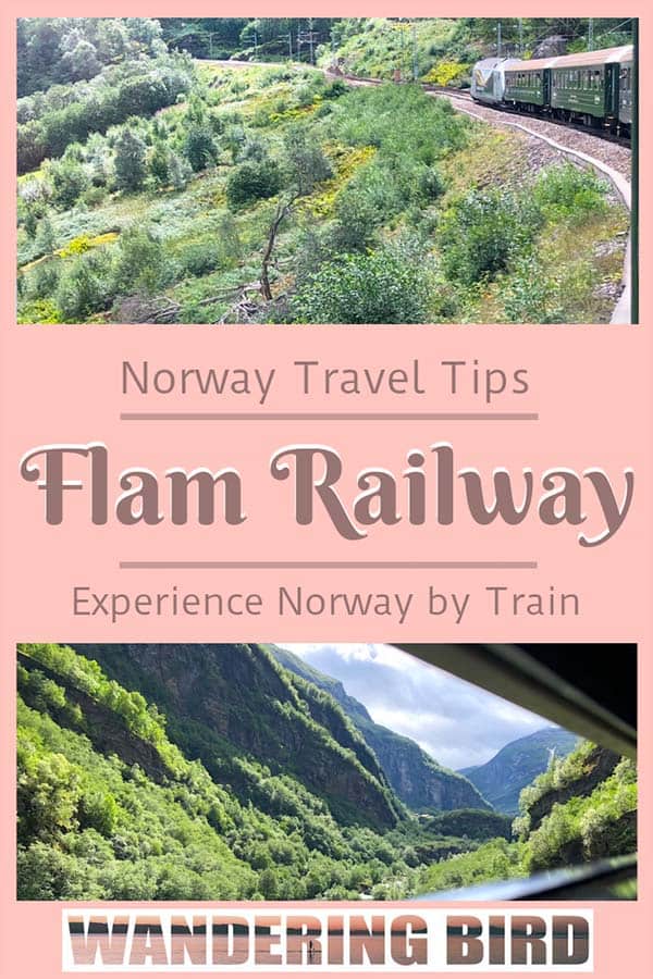 Is the Flamsbana railway in Norway REALLY the most beautiful railway ride in the world? Should you go out of your way to visit Flam during your Norway travel? Here's everything you need to know about riding Flamsbana railway in Norway #norway #flam #flamsbana #railway #beautifulplaces #thingstodo #traveltips #trainjourney