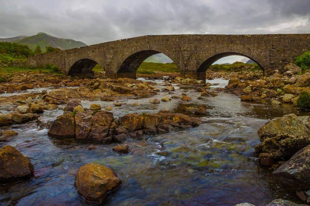 Sligachan Bridge on the Isle of Skye