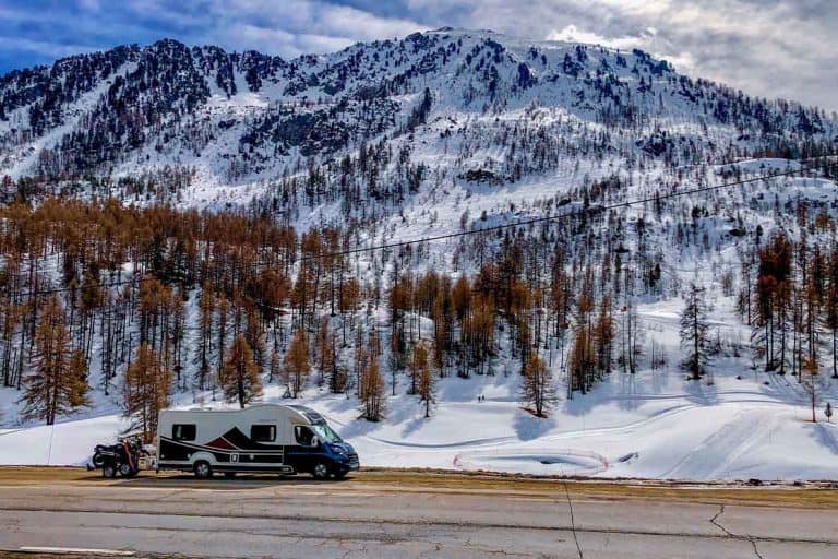 Motorhome skiing- how to winterise and prepare your motorhome or campervan for winter in the mountains