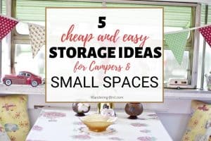 The best campervan storage ideas and motorhome hacks for organisation. Small campervan clothes storage ideas and tips.