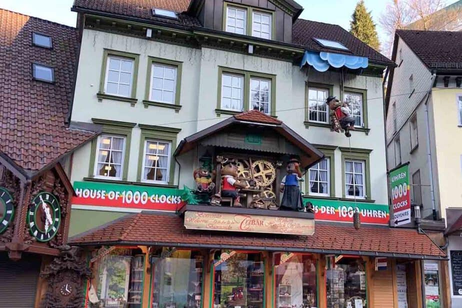 What to do in Triberg- visit the Cuckoo clock shops!