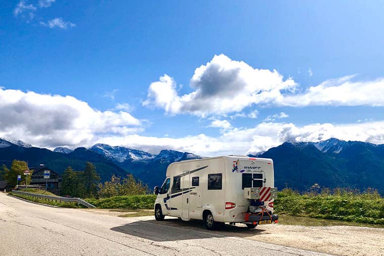 Motorhome trips to Europe- route planning and tips for visiting Europe with a motorhome or campervan