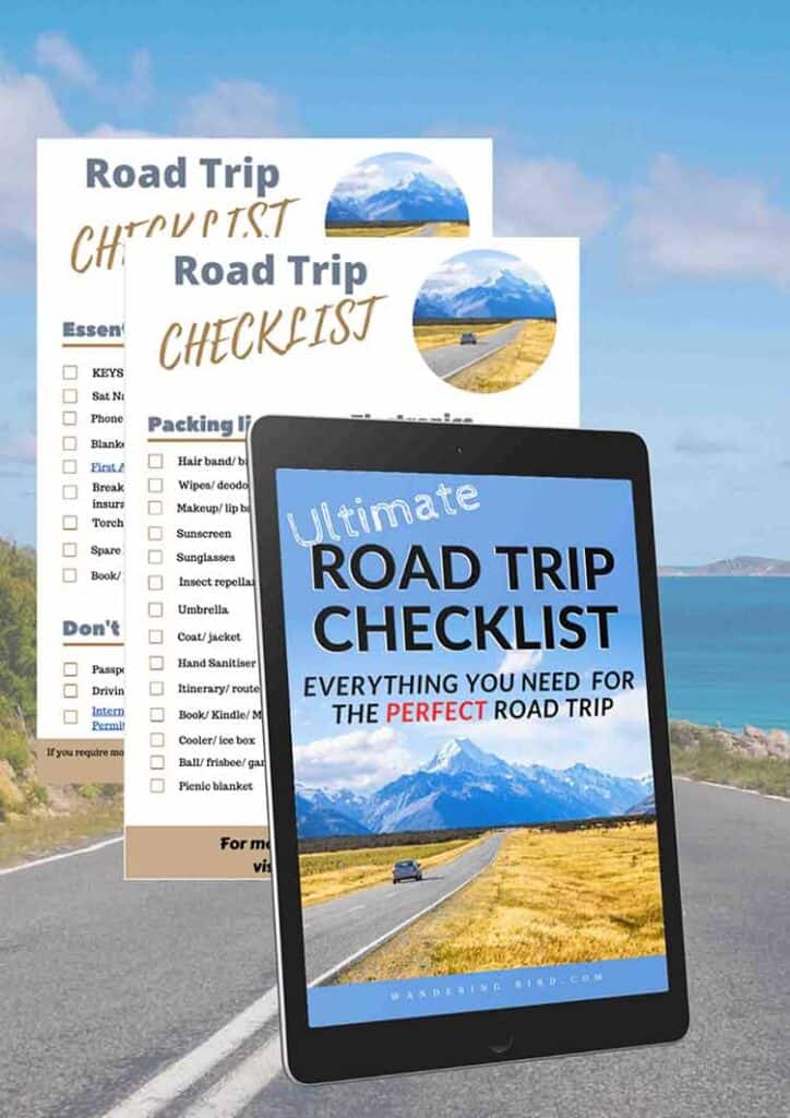 Road trip checklist