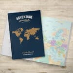 travel logbooks, motorhome journals, camper diaries and road trip logs