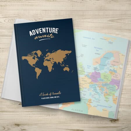 travel logbooks, motorhome journals, camper diaries and road trip logs