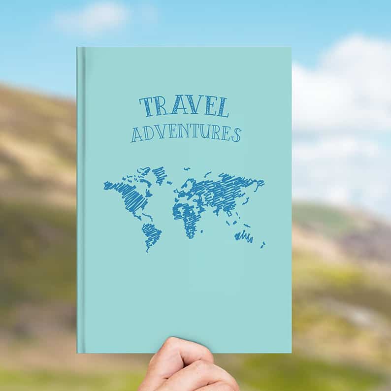 travel logbooks, motorhome journals, camper diaries and road trip logs