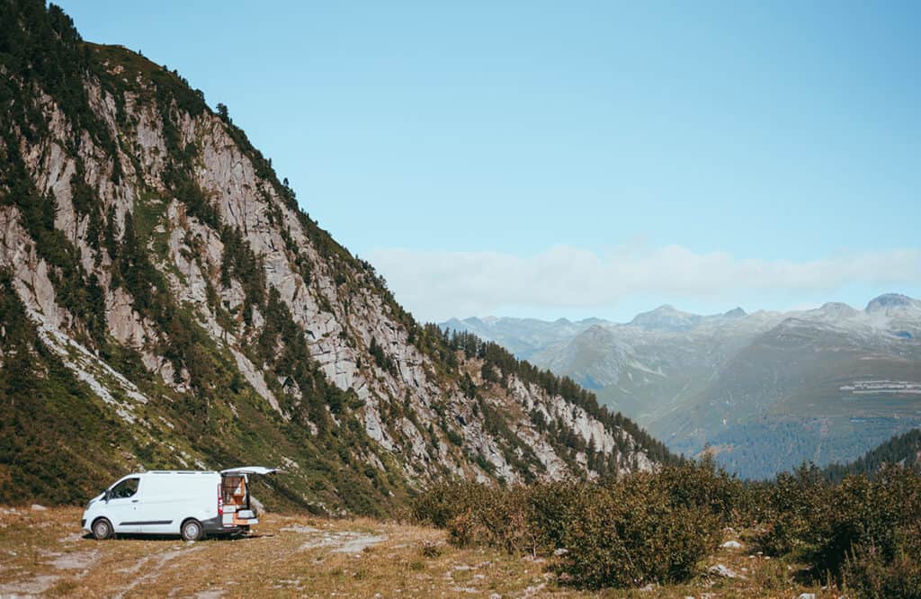 campervanning in Switzerland