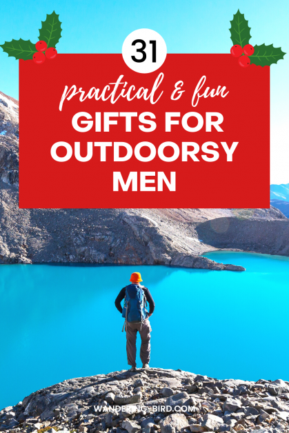 practical gift ideas for outdoorsy men and road trippers