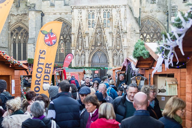 Exeter- one of the best Christmas Markets in England- best UK Christmas Market