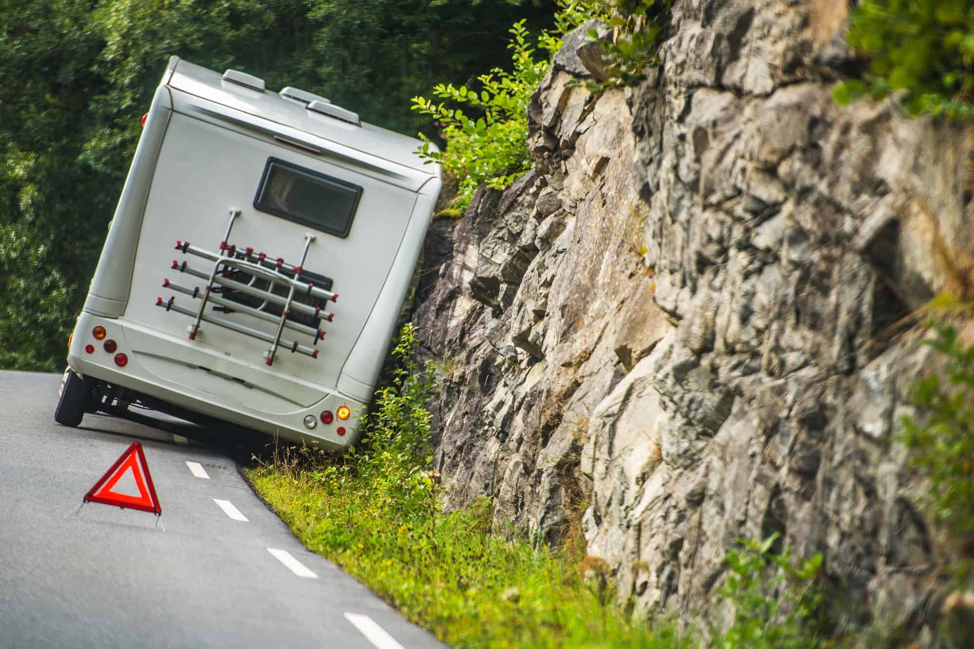 Tips for driving a motorhome or campervan in strong winds