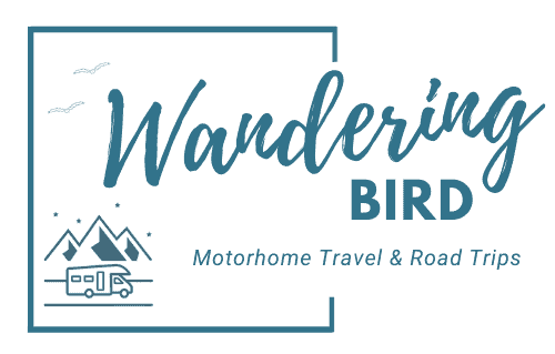 Wandering Bird Motorhome travel vanlife & road trip logo