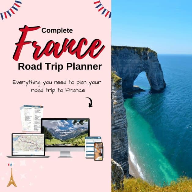 France Road Trip Planner to help you plan epic road trips, motorhome travel and vanlife trips